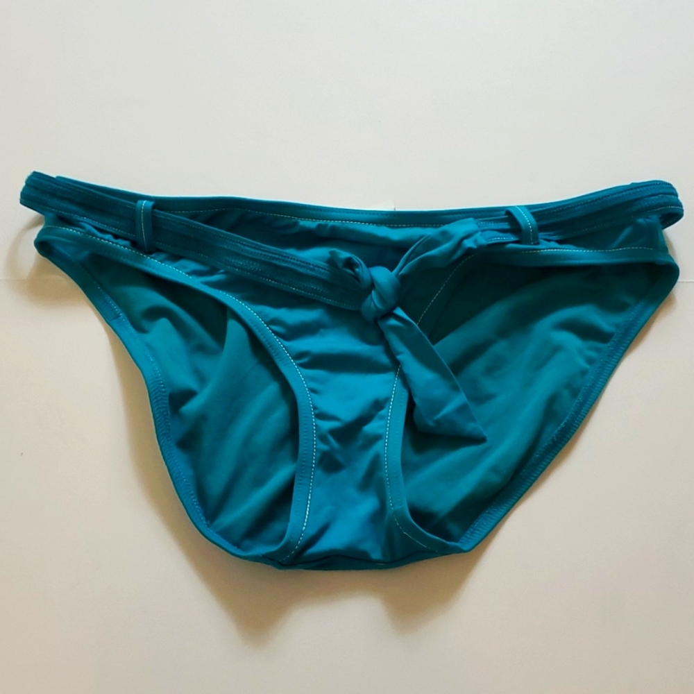JAG blue/green low rise bikini bottoms